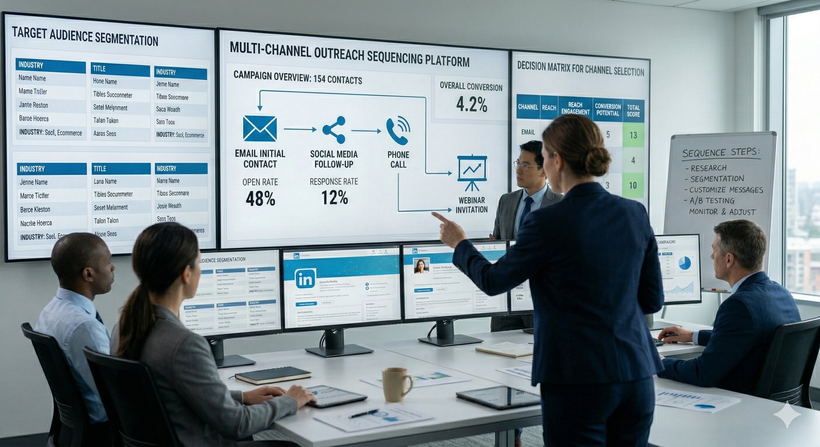 Effective Multi-Channel Outreach Sequencing: A Practical Framework
