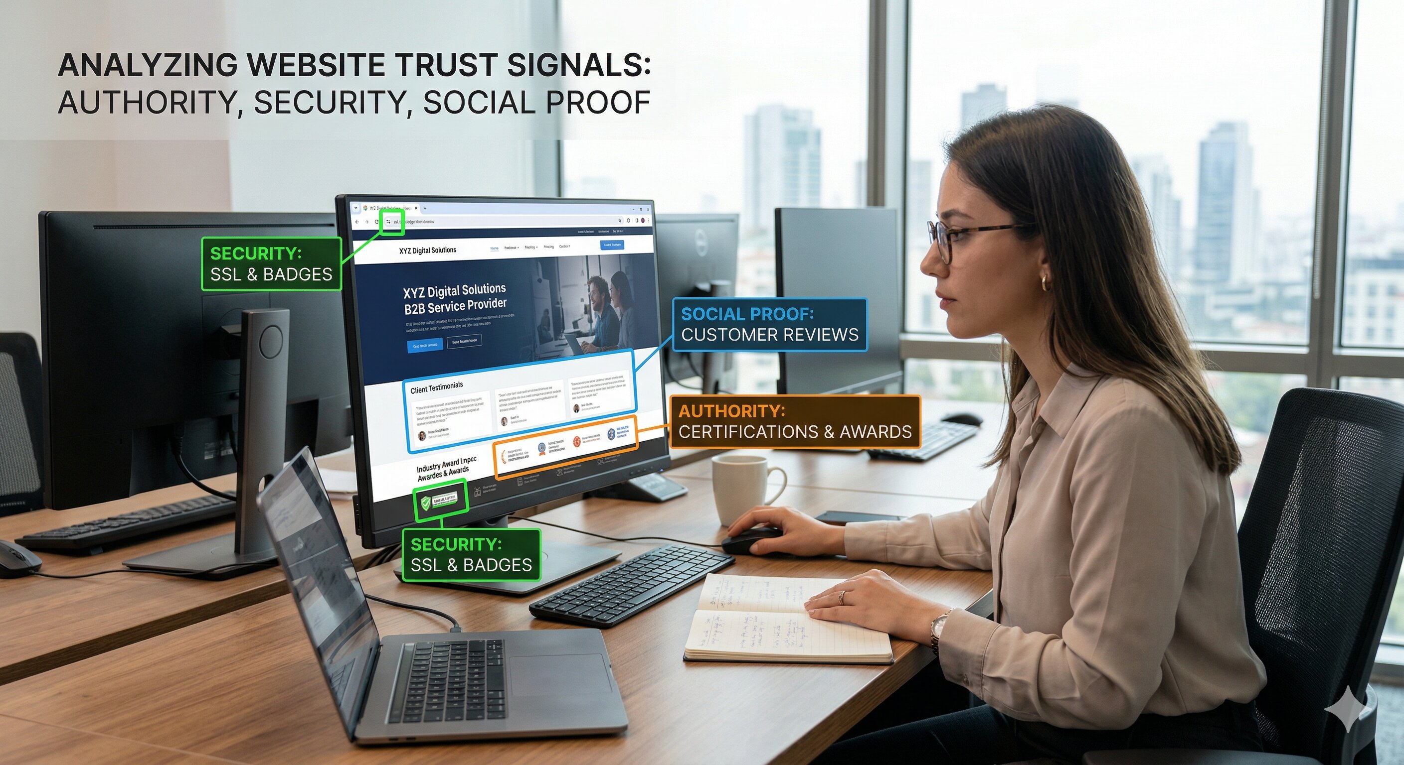 Decoding Website Trust Signals: A Pragmatic Case Study for Growth Agencies