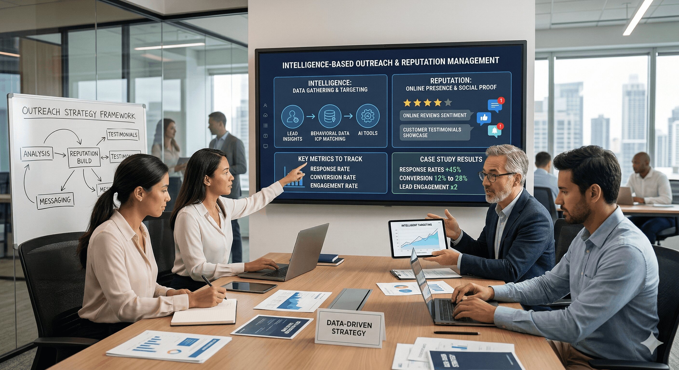 Harnessing Intelligence and Reputation: A Case Study on Effective Outreach