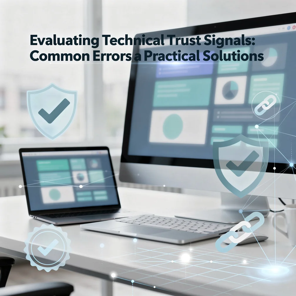 Evaluating Technical Trust Signals: Common Errors and Practical Solutions